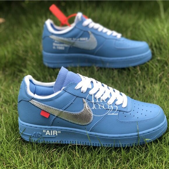 Nike x Off-White Air Force 1 Low 'MCA a size 9 Men - Picture 6 of 9